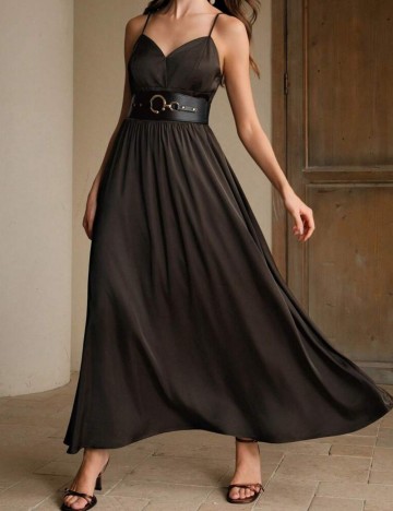 Rochie midi Shein Anewsta, maro