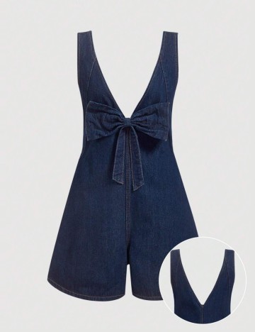 Salopetă de blugi Shein, albastru