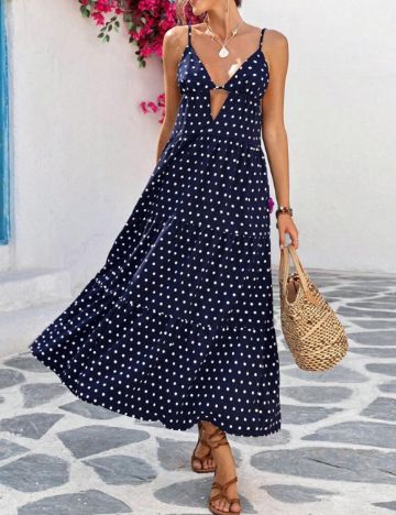 Rochie midi Shein, albastru