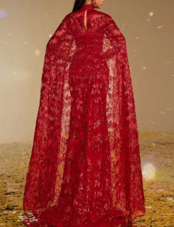 Rochie de ocazie Shein, roșu