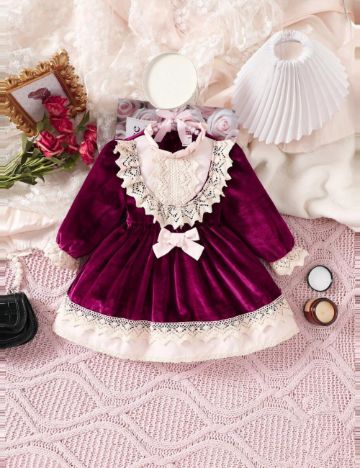 Rochie midi Shein, vișiniu