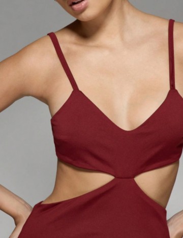 Rochie maxi Shein Missguided, vișiniu