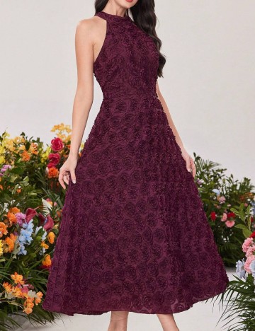 Rochie midi Shein, mov