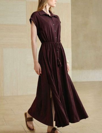 Rochie maxi Shein, maro