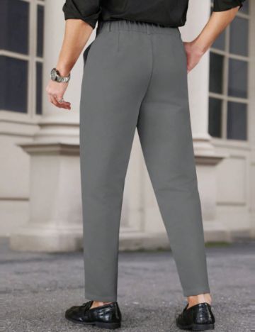 Pantaloni Shein MANFINITY, gri