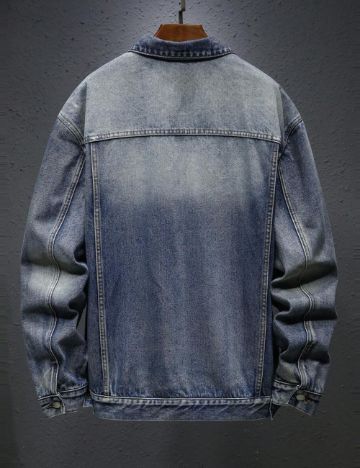 Jachetă De Blugi Shein, albastru