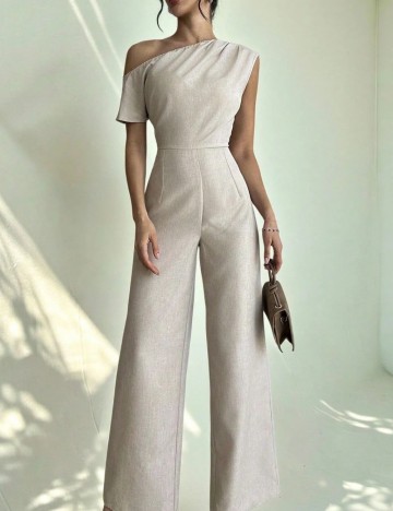 Salopetă lungă Shein, bej