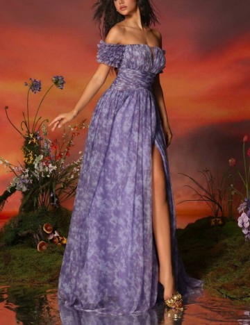 Rochie de ocazie Shein, mov