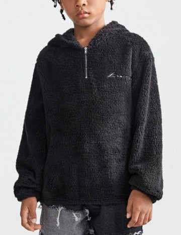 Hanorac Shein, negru