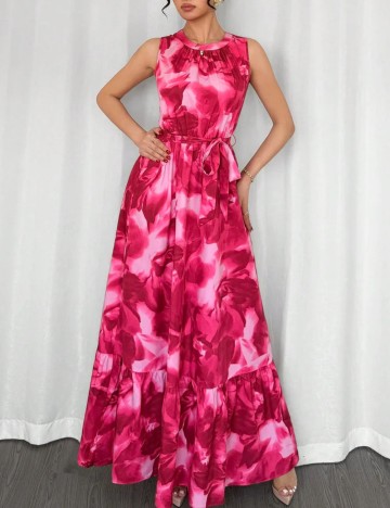 Rochie maxi Shein, mix culori