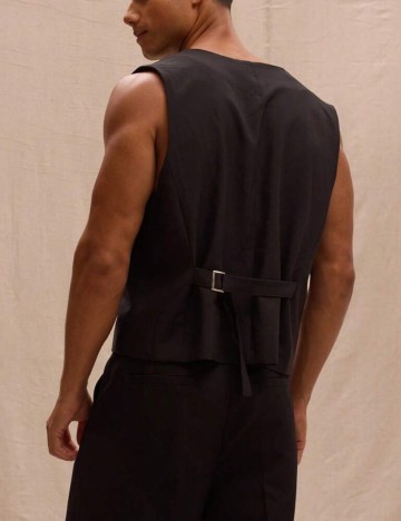 Vestă de costum Shein, negru