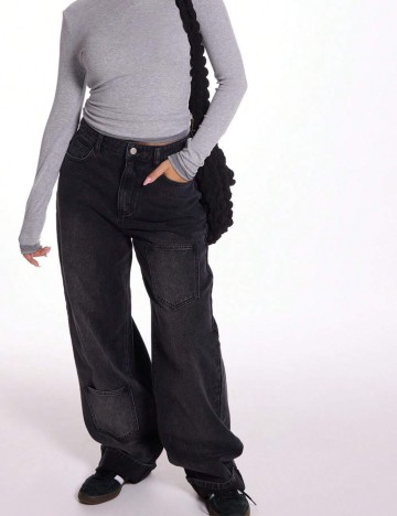 Jeans Shein MUSERA, gri