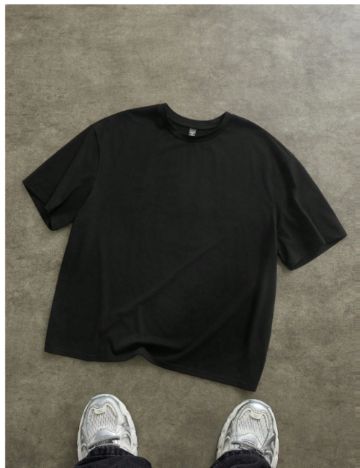 Tricou Shein MANFINITY, negru