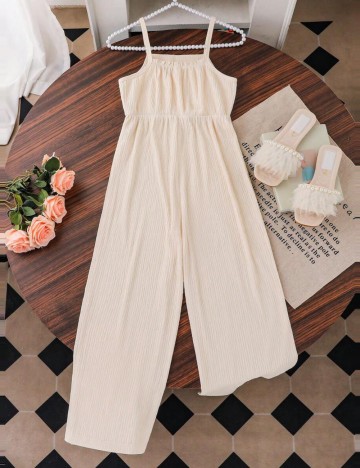 Salopetă Shein, bej