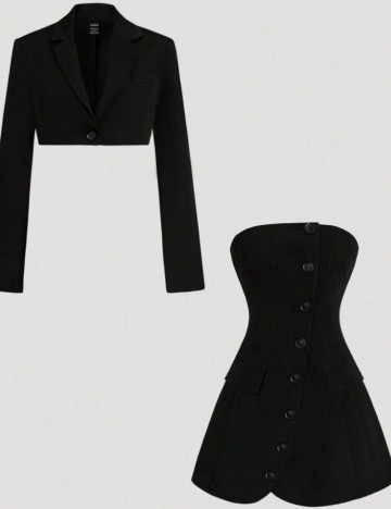 Compleu Shein, negru