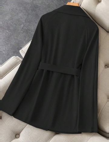 Trench scurt Shein, negru