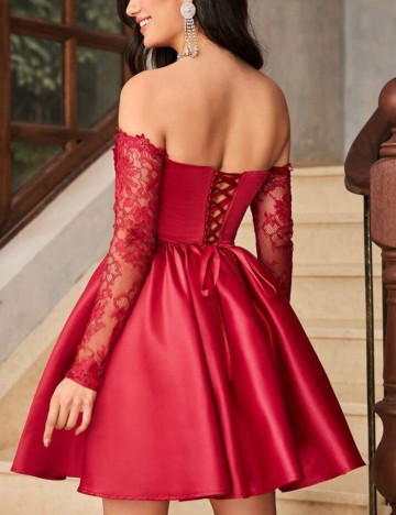 Rochie mini Shein, roșu