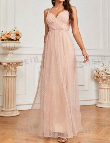 Rochie maxi Shein, roz