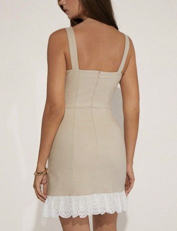 Rochie mini Shein, bej