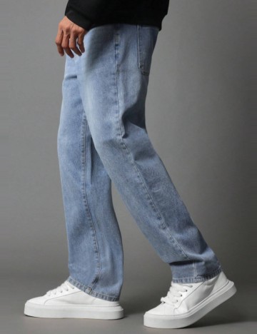 Jeans Shein SUMWON, albastru