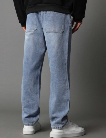 Jeans Shein SUMWON, albastru