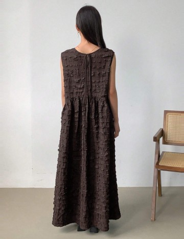 Rochie maxi Shein FRIFUL, maro