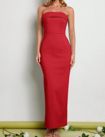 Rochie maxi Shein, roșu