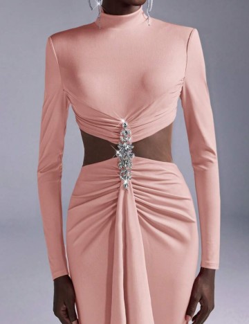 Rochie maxi Shein, roz