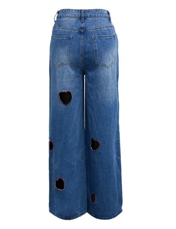 Jeans Shein, albastru