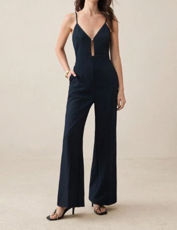 Salopetă lungă Shein, bleumarin