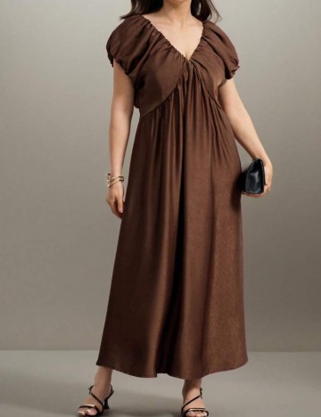 Rochie midi Shein, maro