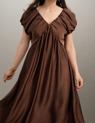 Rochie midi Shein, maro