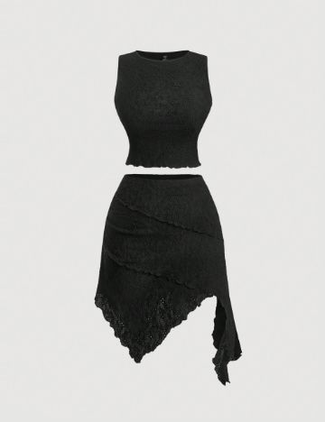 Compleu Shein Curve+, negru