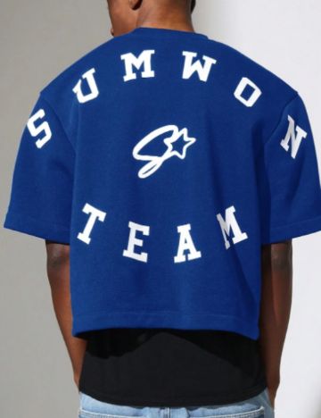 Tricou Shein SUMWON, albastru