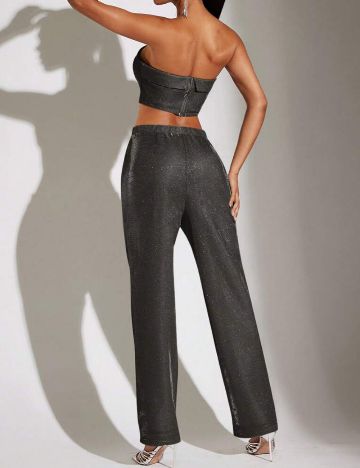 Compleu Shein, argintiu