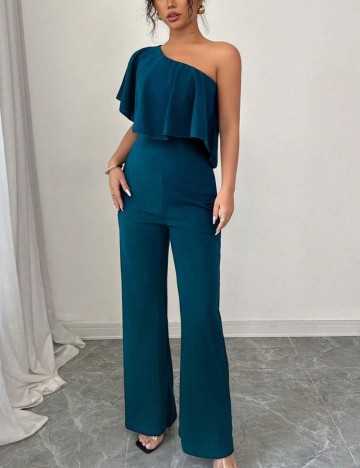 Salopetă lungă Shein, albastru