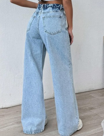 Jeans Shein, albastru