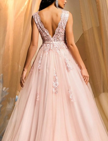 Rochie de ocazie Shein, roz