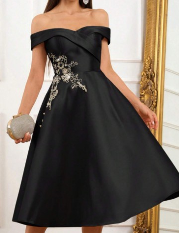 Rochie midi Shein, negru