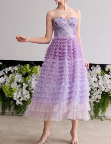 Rochie midi Shein, mov