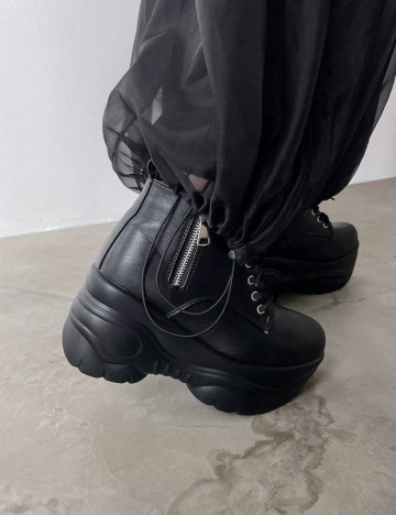 Fustă maxi Shein FRIFUL, negru