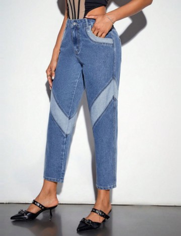 Jeans Shein, albastru