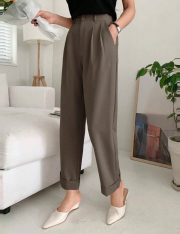 Pantaloni Shein, maro