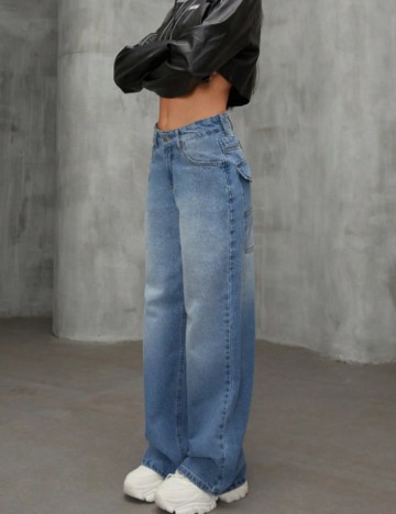 Jeans Shein, albastru