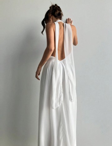 Rochie maxi Shein, alb