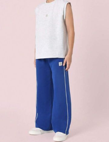 Pantaloni de trening Shein, albastru
