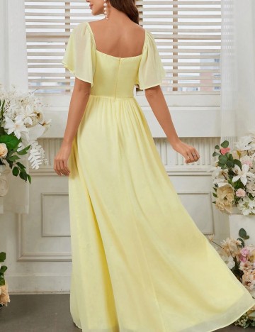 Rochie maxi Shein, galben