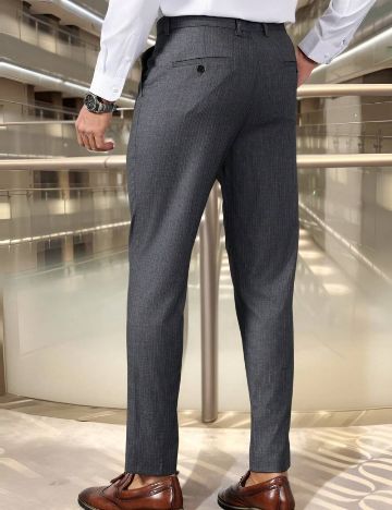 Pantaloni Shein MANFINITY, gri