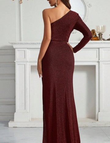 Rochie maxi Shein, vișiniu