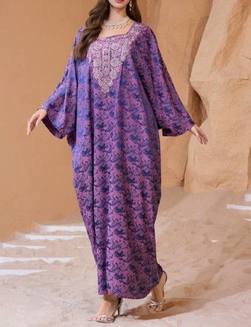 Rochie maxi Shein, mix culori